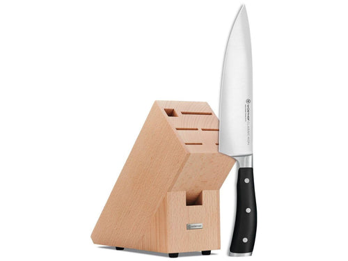 Wusthof Koksmes 'Classic Ikon' 20cm + Gratis bruin Messenblok