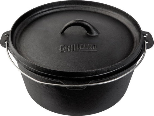 Großer Dutch Oven aus Gusseisen, Ø 31 cm