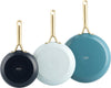 Greenpan Koekenpannenset 20/24/28cm 'Padova Coastal Shades'