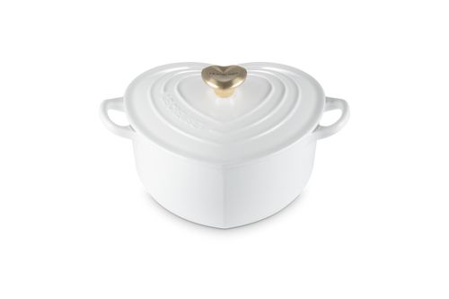 Le Creuset Heart Signature „Weißer“ Schmortopf Ø 20 cm / 1,9 l