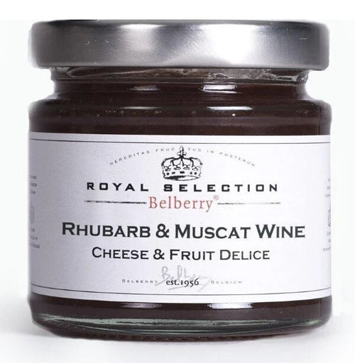 Kaasbegeleider Rabarber & Muskaatwijn (130 gr)