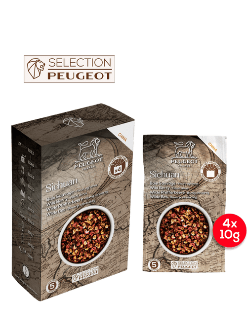 Peugeot Rode Peper Sichuan 4x 10gr