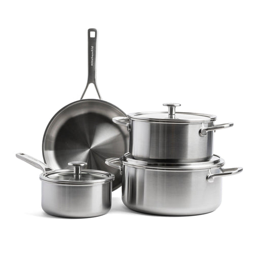 Topfset 7-teilig Multi-Ply Edelstahl