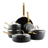 Greenpan Pfannenset 10-teilig 'Padova Reserve Black'