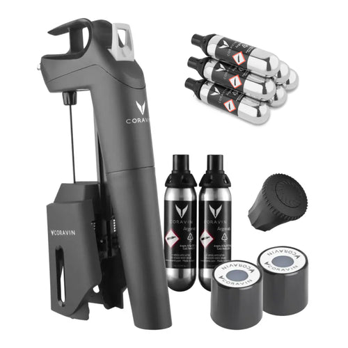 Coravin Timeless Three+ Weinkonservierungssystem + 6 Pure Kapseln