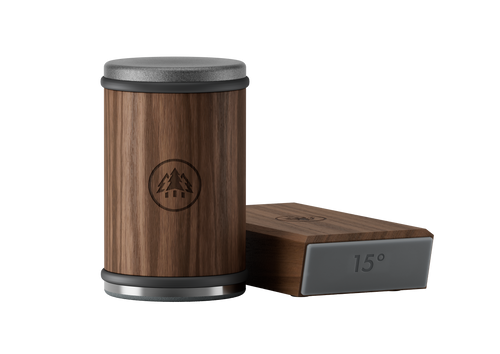 HORL V3 Messenslijper Walnoot bundel met leren strip