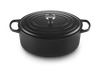 Le Creuset Braadpan Ovaal Signature 'Mat Zwart'