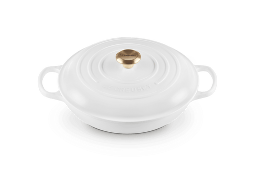 Le Creuset Campagnard Signature 'White' ø30cm / 3,5L