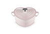 Le Creuset Braadpan Hart Signature 'Shell Pink' Ø20cm / 1,9L