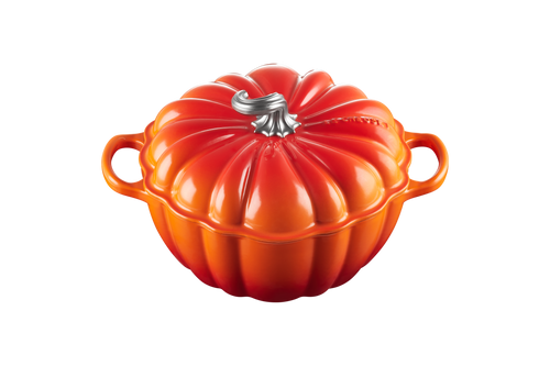 Le Creuset Gusseisen-Bratform „Kürbis“ ø24cm / 3,7L