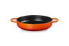 Le Creuset Schmorpfanne mit zwei Griffen 'Orange Red' Ø28cm / 3,2L