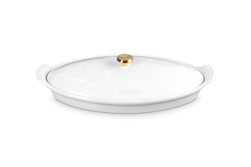 Le Creuset Auflaufform Fisch 'Weiß'