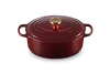 Le Creuset Braadpan Ovaal Signature 'Garnet'