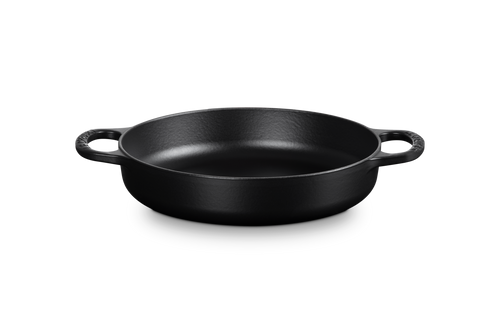Le Creuset Schmorpfanne mit zwei Griffen 'Matt Black' Ø28cm / 3,2L