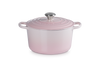 Le Creuset Hoher Schmortopf „Shell Pink“ ø24cm / 5L