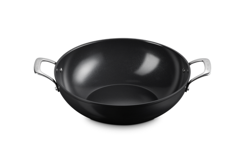 Le Creuset Wok mit 2 Griffen Essential Ø32cm / 6L 'Keramik Antihaftbeschichtung'
