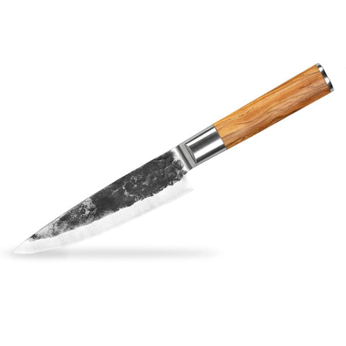 Kochmesser 16cm Olive + Gratis Hülle