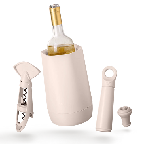 Vacuvin Weinset Gastgeber Sand