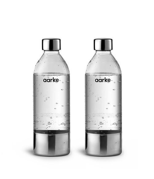 Aarke PET-Wasserflasche 1 Liter (2er-Pack)