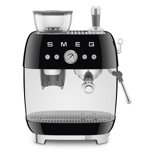 Smeg Espressomaschine 'Schwarz' EGF03BLEU