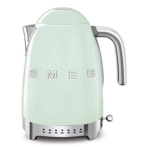 Smeg Wasserkocher mit variabler Drehzahl, 1,7 l, Modell „Wassergrün“, KLF04PGEU
