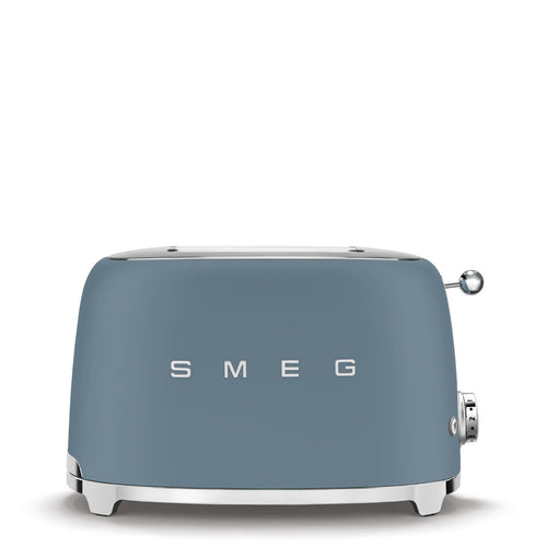 Smeg Toaster 'Matte Storm Blue' TSF01SBMEU