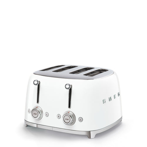 Smeg Toaster 4x4 'Weiß' TSF03WHEU