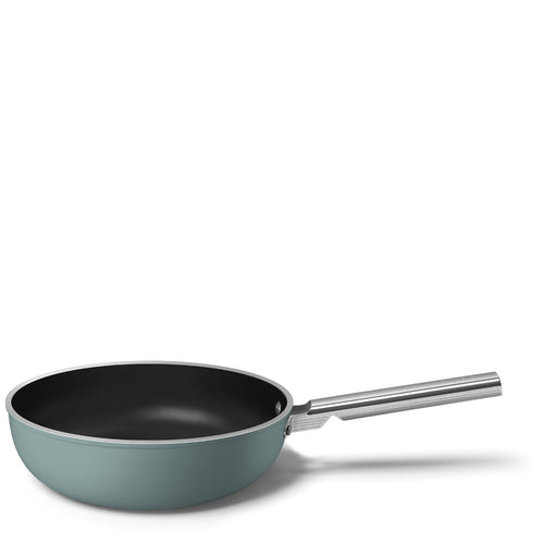 Smeg Keramikwok Ø30cm / 6,6L 'Smaragdgrün'