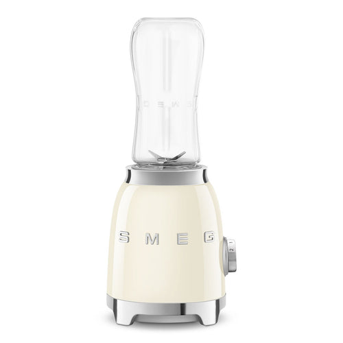 Smeg Personal Blender 0,6 l + 1 To-Go-Flasche „Creme“ PBF00CREU