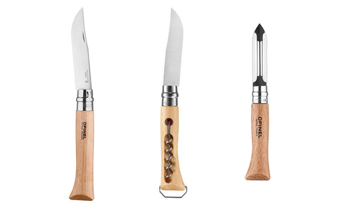 Opinel Outdoor-Set Taschenmesser, Korkenzieher und Flaschenöffner 'Nomade'