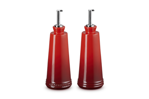 Le Creuset Öl- und Essigset 300 ml Signature 'Cherry Red'
