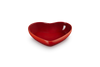 Le Creuset Tiefer Teller Herz Ø20cm / 0,65L 'Kirschrot'