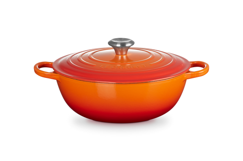 Le Creuset Marmite Signature Ø28cm / 4,9L 'Orange Red'