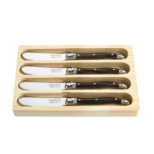 Laguiole Style de Vie Buttermesser Dunkles Holz 'Premium Line'