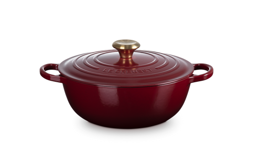 Le Creuset Marmite Signature „Granat“ Schmorpfanne Ø26 cm / 4,1 l