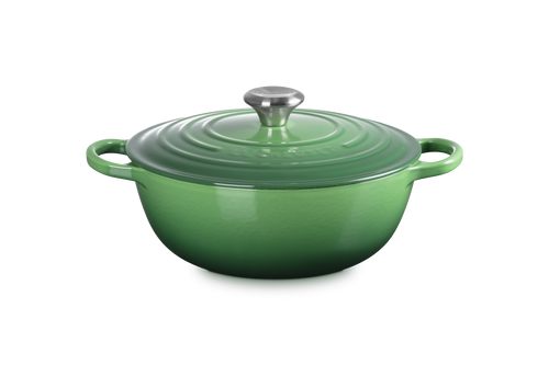 Le Creuset Marmite Kasserolle Signature 'Bamboo' Ø26cm / 4,1L