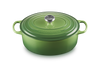 Le Creuset Braadpan Ovaal Signature 'Bamboo Green'