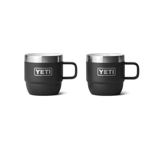 YETI 2 Stapelbare Thermo-Becher 177ml Rambler 'Black'