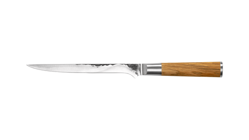 Fischfiletiermesser Olive + Gratis Etui