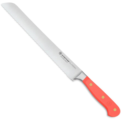 Broodmes Dubbele kartel 23cm 'Classic Color Coral Peach'