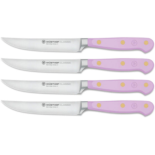 Steakmessen 12cm 4 Stuks 'Classic Color Purple Yam'