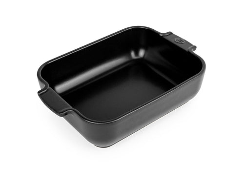 Appolia ovenschaal Satijn Zwart rechthoekig #47129165496668