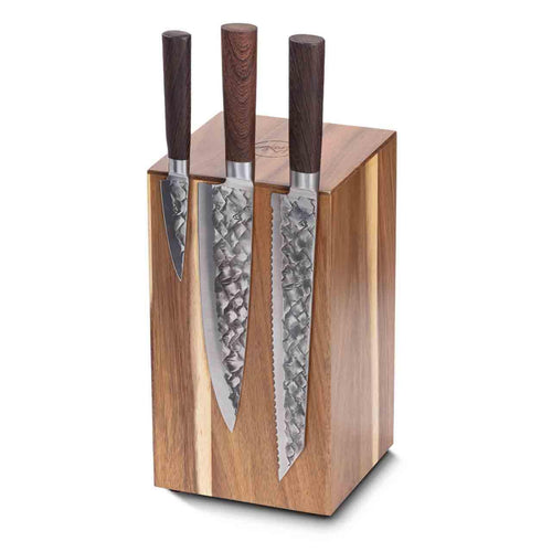 BARE Cookware Magneetblok Acaciahout
