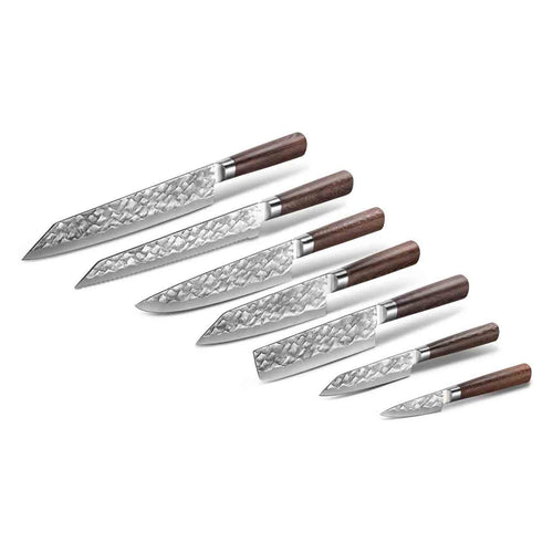 BARE Cookware 7-delige messenset