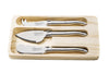Käsemesserset 3-teilig Edelstahl ‚Premium Line‘