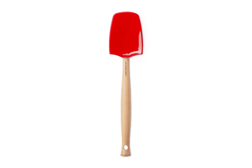 Le Creuset Spatels Lepelspatel Premium Groot 'Kersenrood' 630870302197 42104280600000 afbeelding