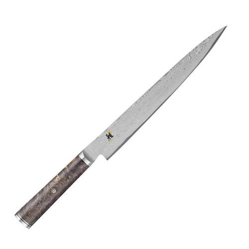 MIYABI Sujhikimessen 5000MCD 67 Sujihiki - trancheermes 24cm 'black serie' 4009839395000 34400-241-0 afbeelding