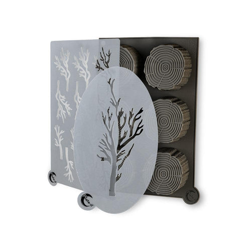 Plate-It Garneermallen Garneermallen Wood 3-delige set 8720039628700 PIMoldsInfinity afbeelding