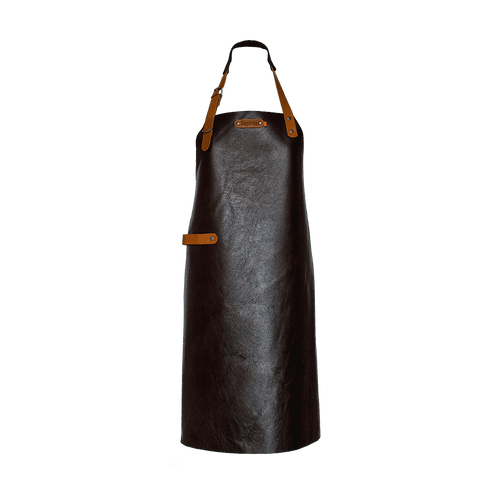 Xapron Schorten L - 82cm Leren Schort met Nekband 'Zwart New York' 8719558543403 XP 543403 afbeelding#44526086226090