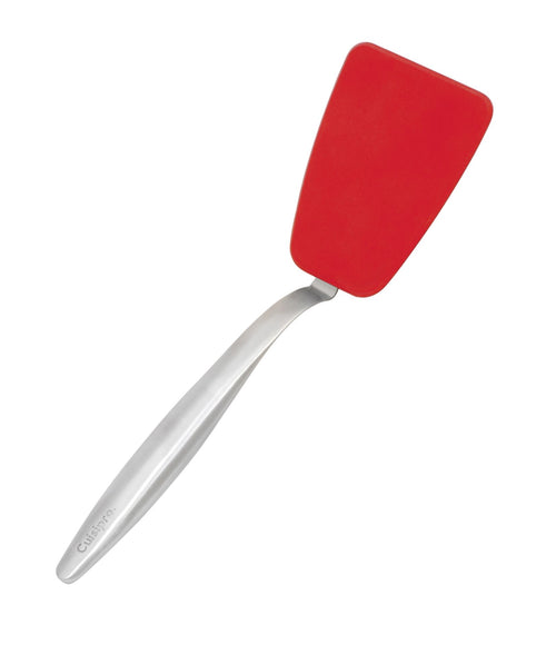 Cuisipro Piccolo Spatel met silicone - rood